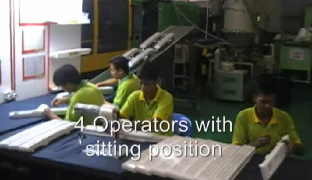 Plastic Injection Molding Post-Processing Line