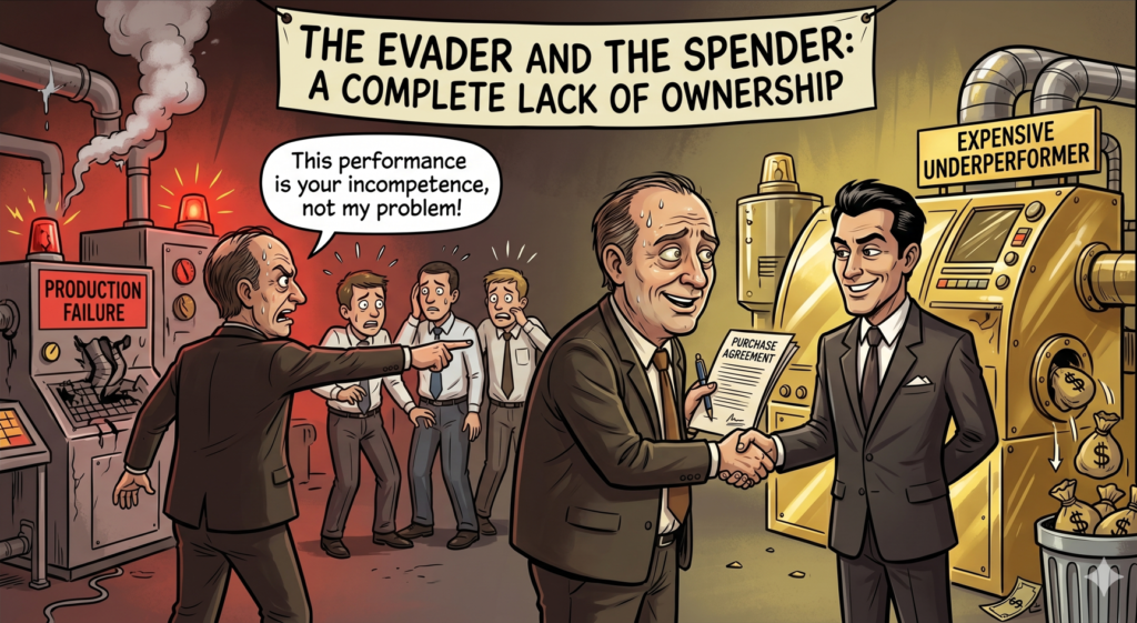 The Evader and the Spender (Poor Leaders)