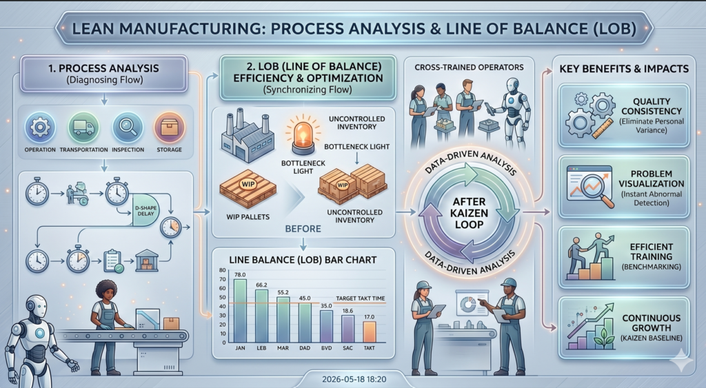 Process Analysis and LOB (Line of Balance) 