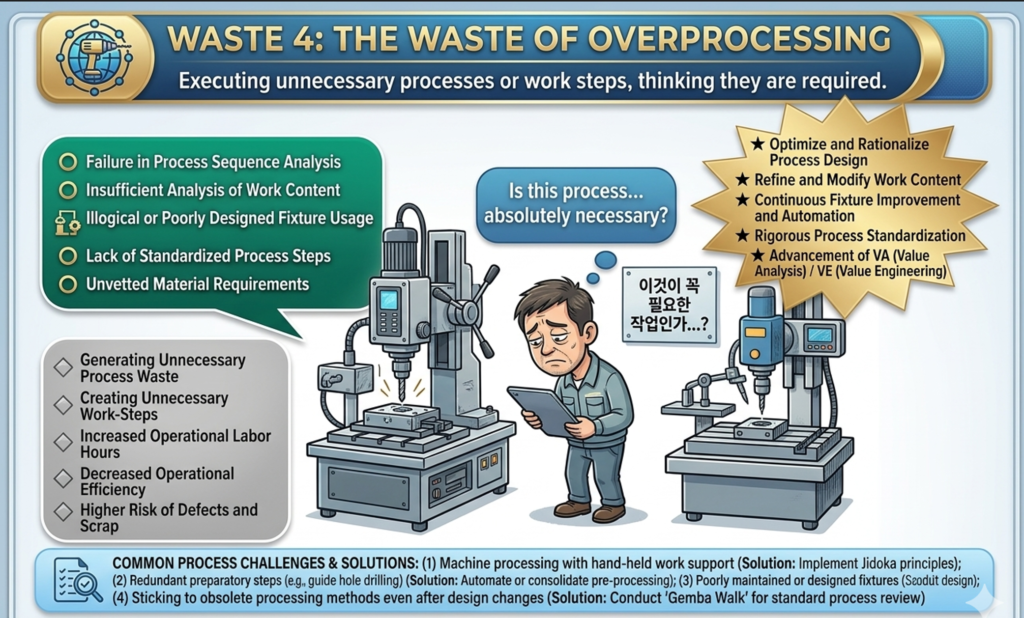 Waste of Overprocessing