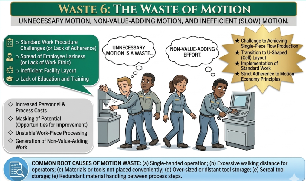 Waste of Motion