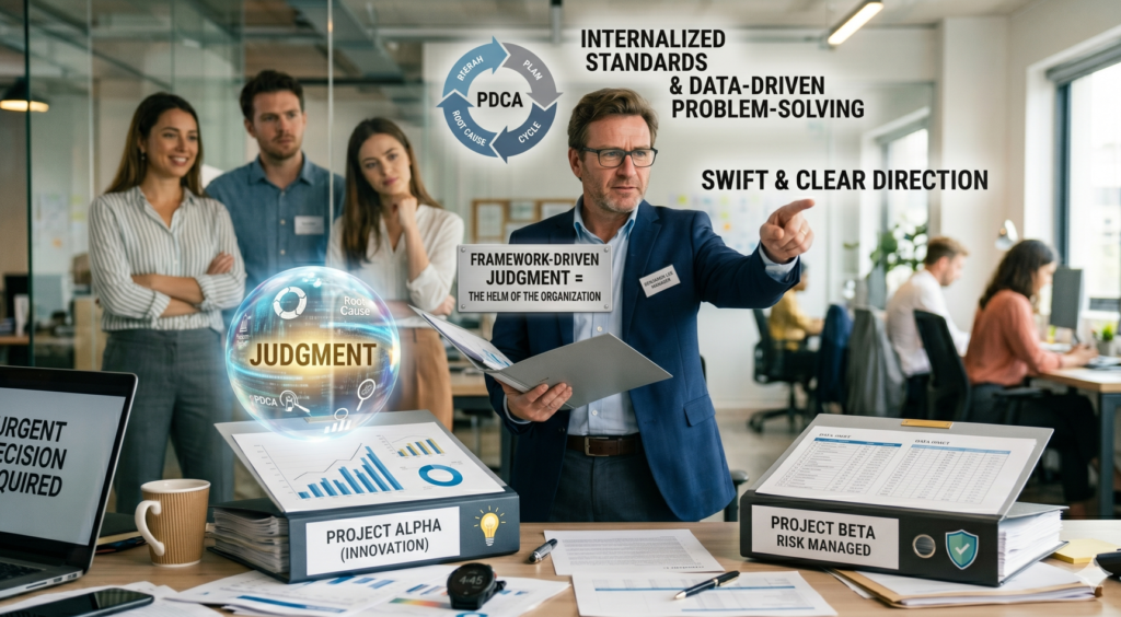 A Leader's Framework for Swift Judgment