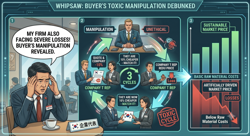 buyer's unethical negotiation tactic