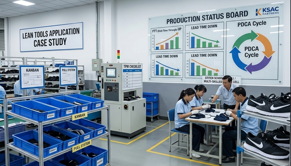 Mastering Lean Manufacturing: A Deep-Dive Case Study of Innovation in a Footwear Production Facility