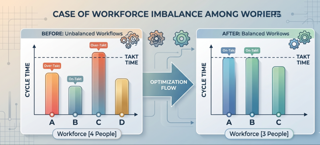 Consolidate Waiting Time to a Single Worker